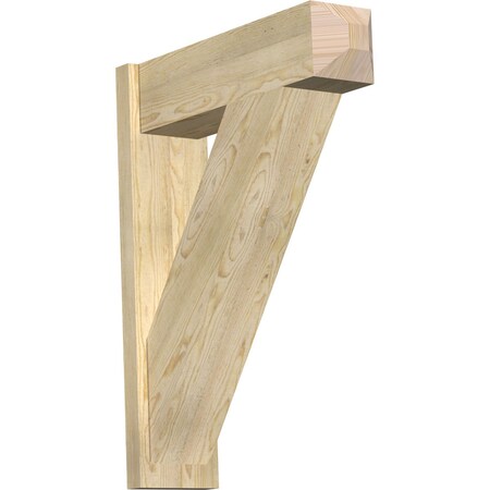 Ekena Millwork Traditional Rough Sawn Craftsman Outlooker, Douglas Fir, 8"W x 28"D x 36"H OUT08X28X36TRA04RDF